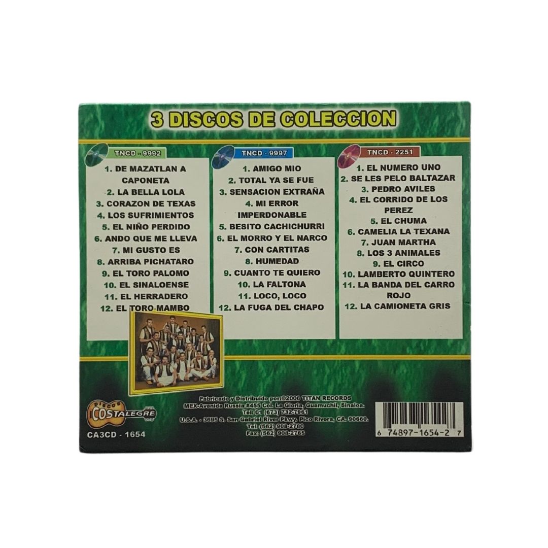 Cd Triple De Banda El Valle Mi Gusto Es