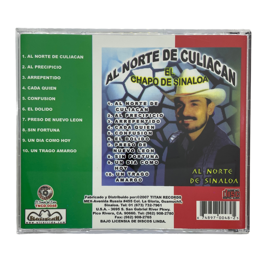 Disco Original De El Chapo de Sinaloa Al Norte de Culiacan