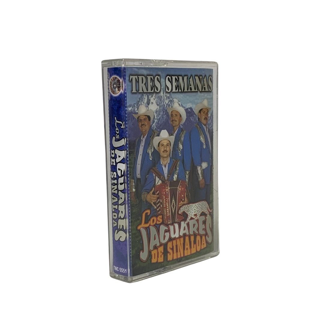 Cassette Original De Los Jaguares De Sinaloa Tres Semanas