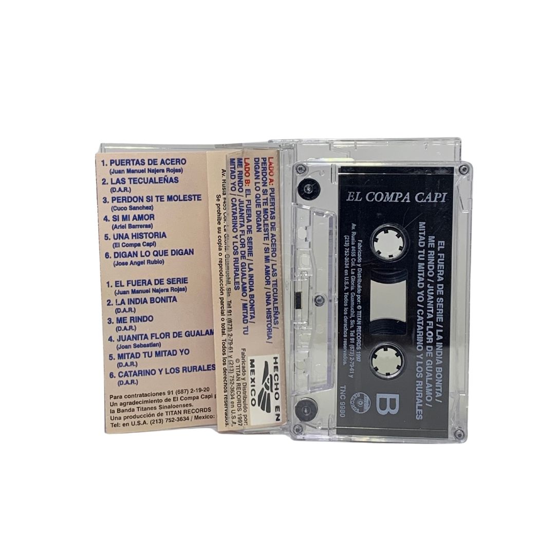 Cassette Original De El Compa Capi Corridos Y Canciones