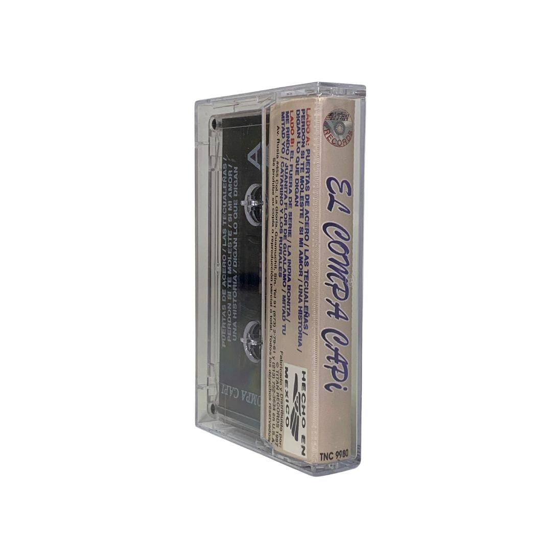 Cassette Original De El Compa Capi Corridos Y Canciones