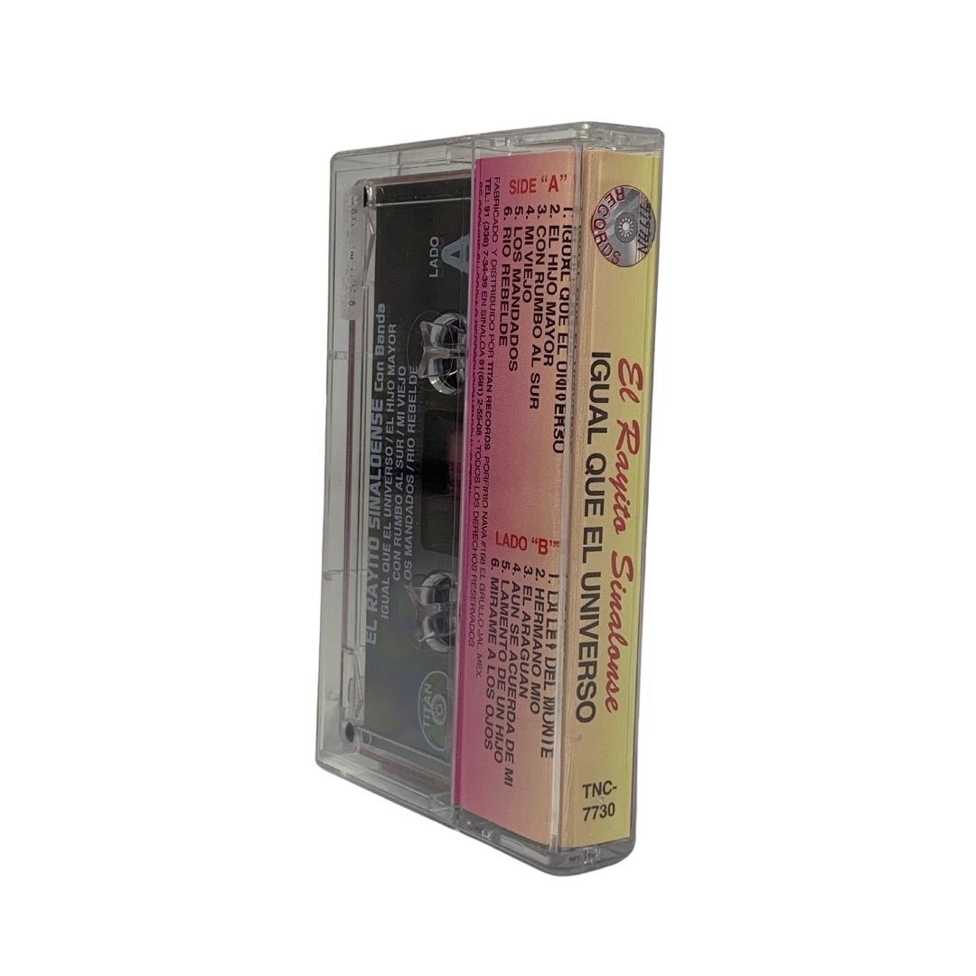 Cassette Original El Rayito De Sinaloa Igual Que El Universo