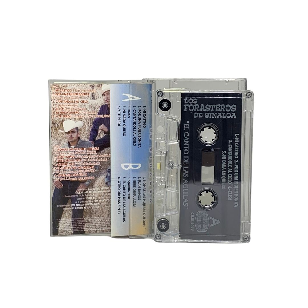 Cassette Original De Forasteros de Sinaloa Como Las Aguilas