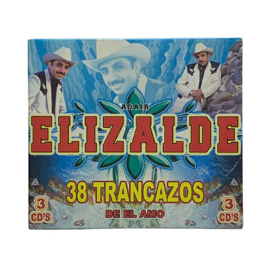 Cd Triple De Adair Elizalde 38 Trancazos De El Amo