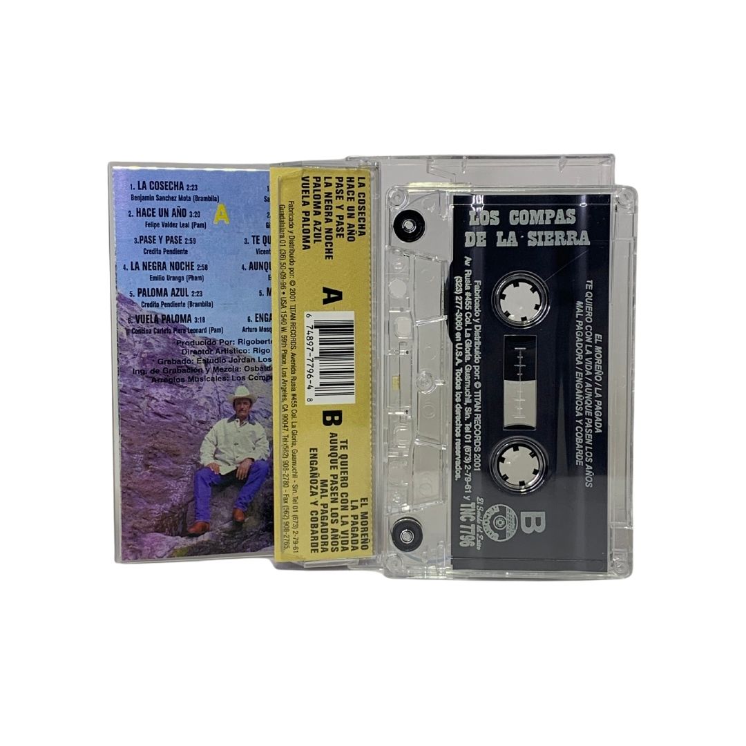 Cassette Original De Los Compas De La Sierra La Cosecha