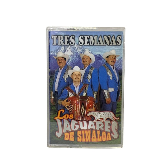 Cassette Original De Los Jaguares De Sinaloa Tres Semanas