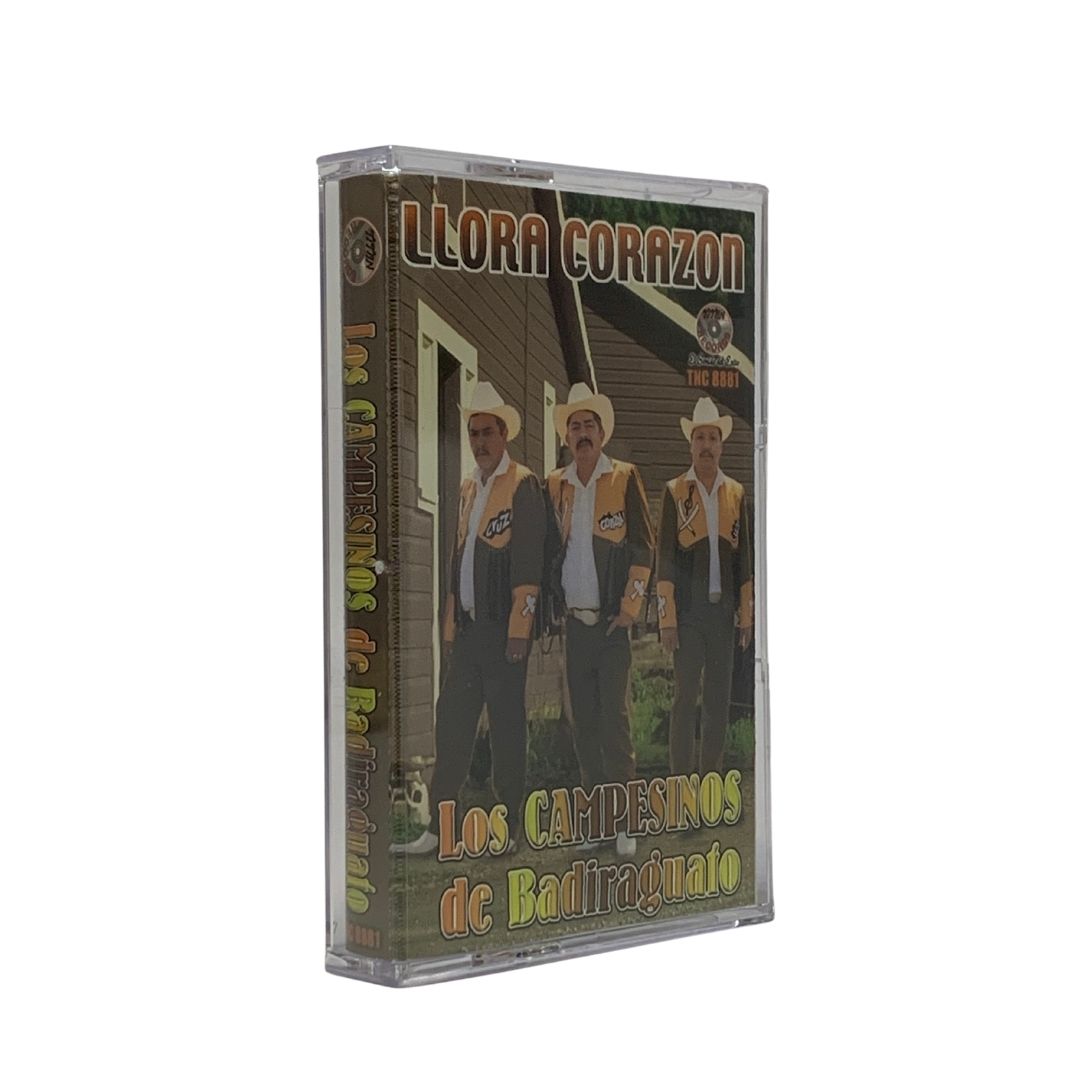 Cassette De Los Campesinos De Badiraguato Llora Corazon