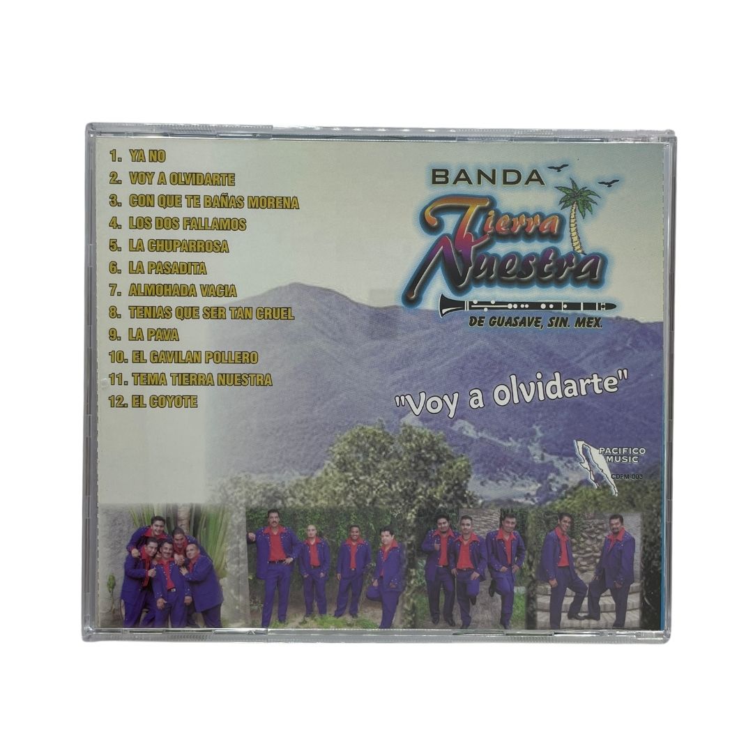 Disco Original Banda Tierra Nuestra Voy A Olvidarte