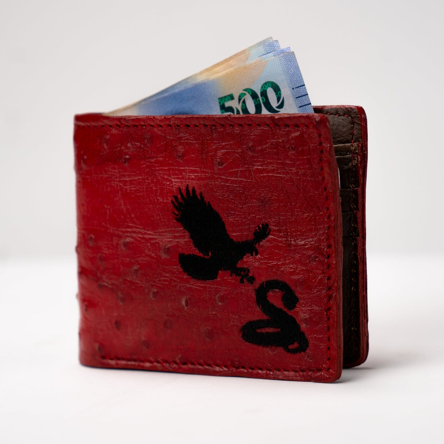 RECORDANDO AL HALCÓN DE LA SIERRA LEATHER WALLET