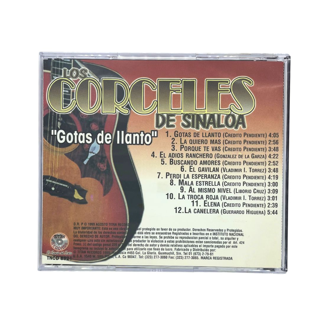 Disco Original De Los Corceles De Sinaloa Gotas De Llanto