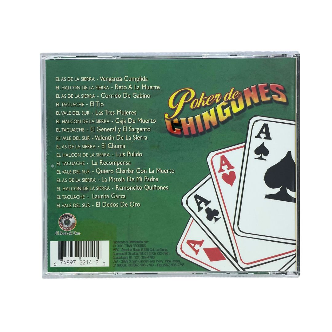 Disco Original De Poker De Chingones