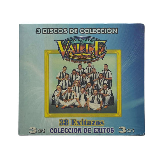 Cd Triple De Banda El Valle 38 Exitazos Coleccion De Exitos