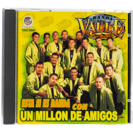 Disco De Banda El Valle Un Millón De Amigos | Titan Records