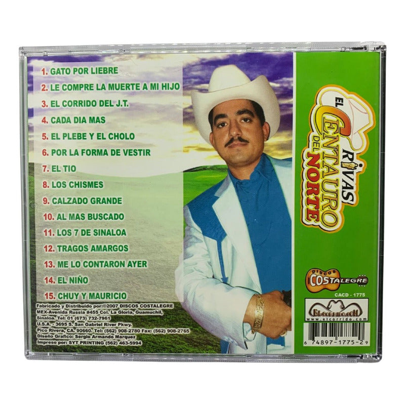 Disco De Rivas El Centauro Los 15 Exitos Mas Chingones