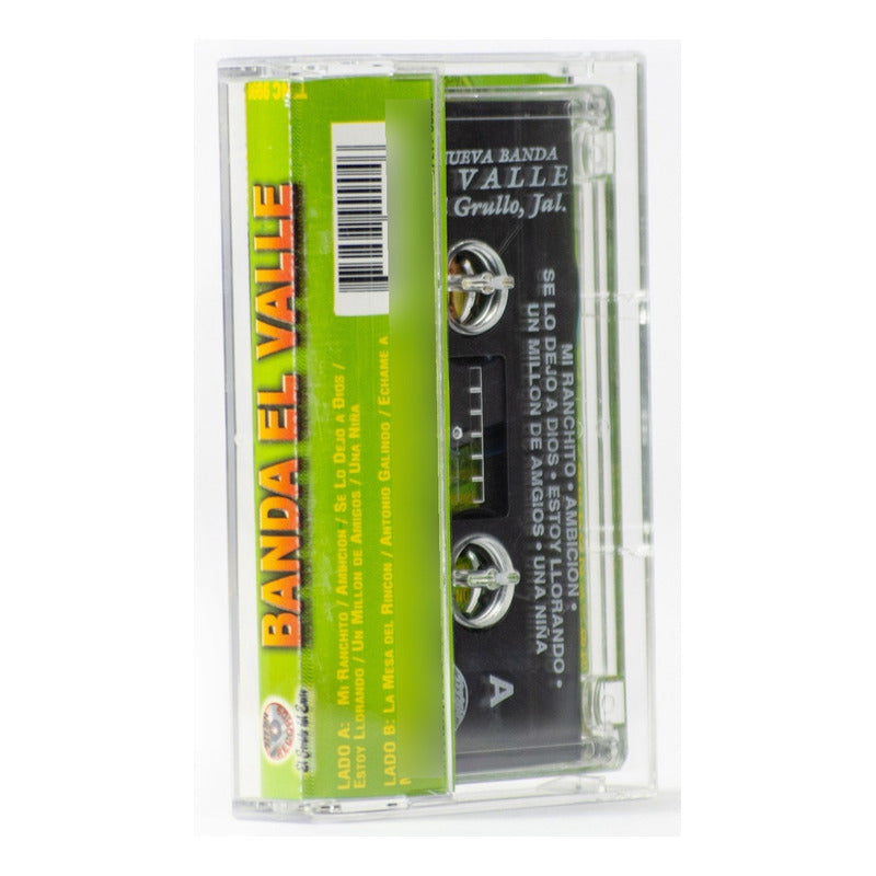 Cassette Original De Banda El Valle Con Un Millón De Amigos