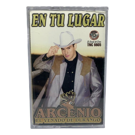 Cassete Original De Arcenio El Venado De Durango En Tu Lugar
