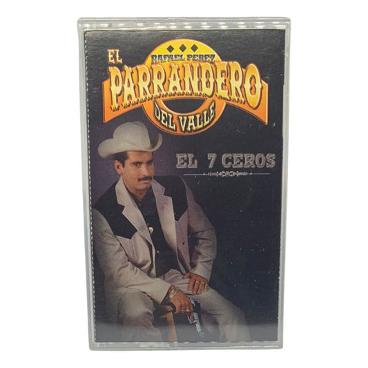 Cassette Original De El Parrandero Del Valle El 7 Ceros