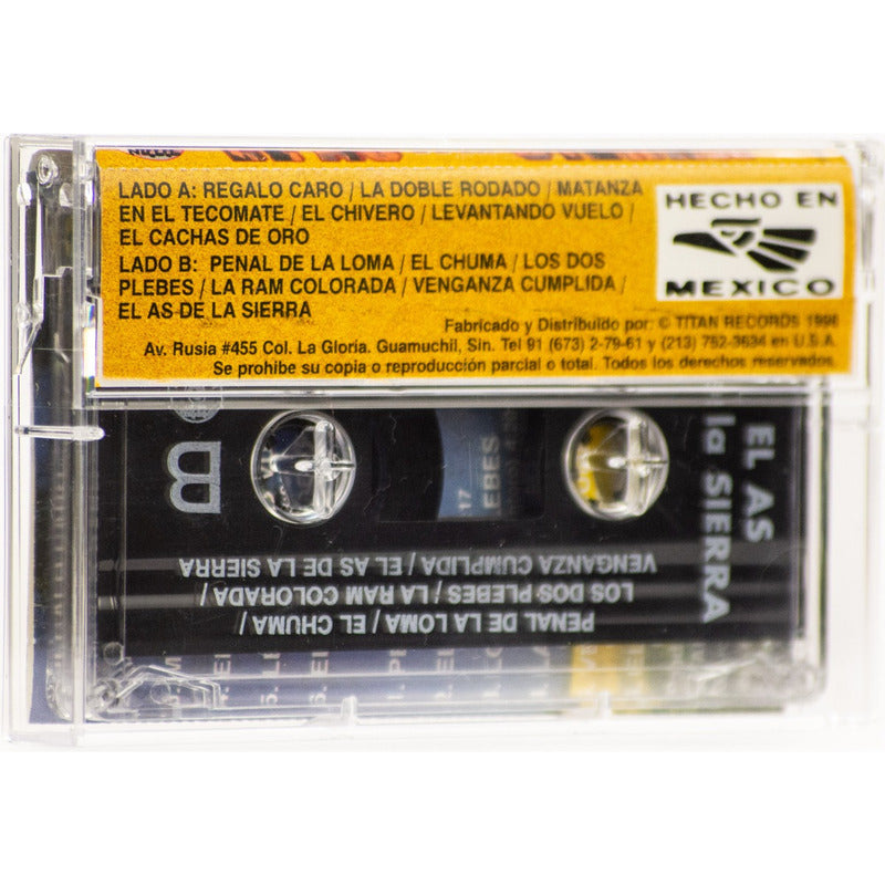 Cassette Original De El As De La Sierra Regalo Caro