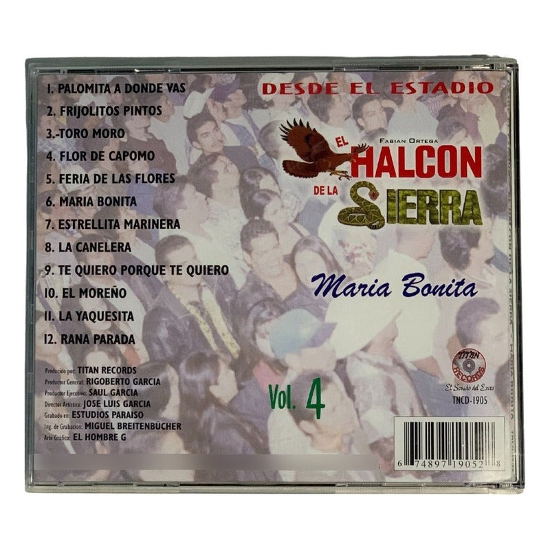 Disco De El Halcón De La Sierra Maria Bonita