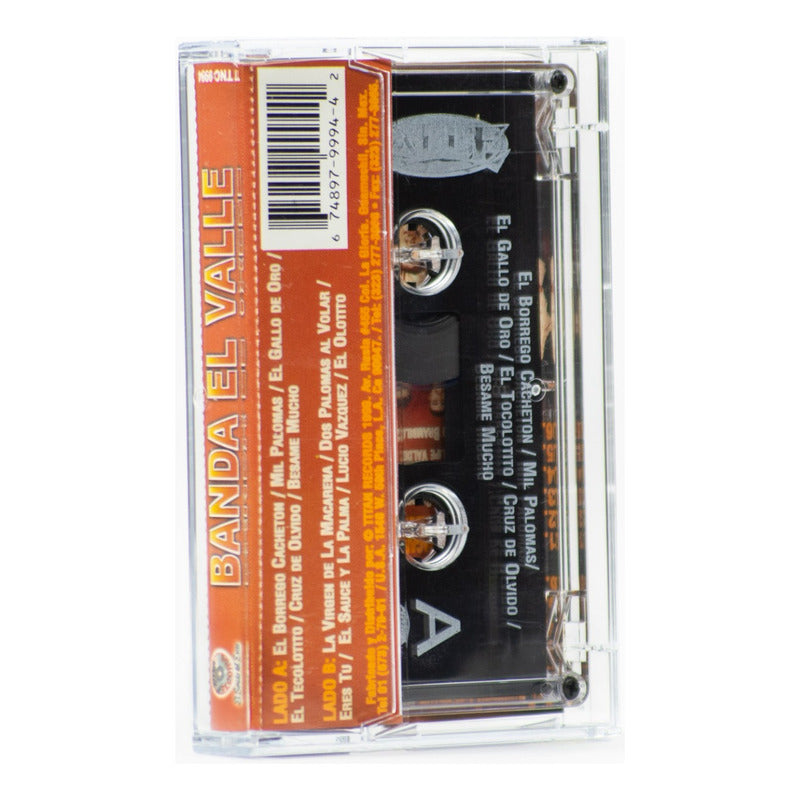 Cassette Original De Banda El Valle Banda Tocada Compa V. 2