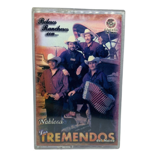 Cassette De Los Tremendos Del Norte Boleros Rancheros Con