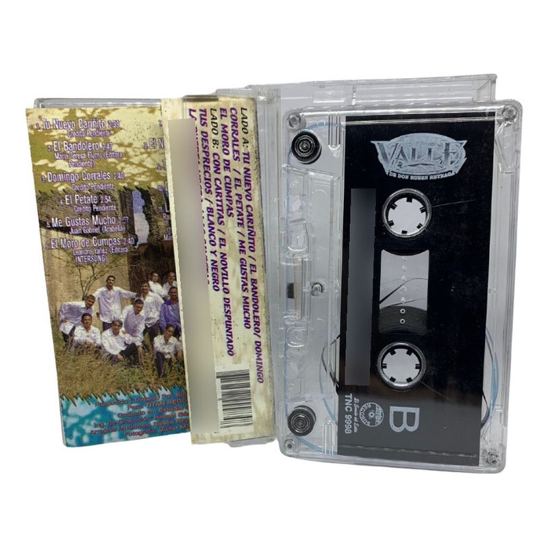 Cassette De Banda El Valle Pura Banda Tocada Compa Vol. Iv