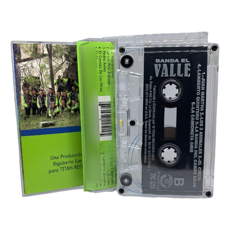 Cassette De Banda El Valle Pura Banda Tocada Compa Vol. V