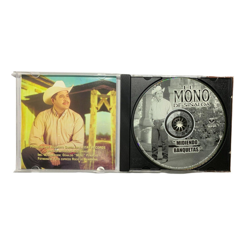 Disco Original De El Mono De Sinaloa Midiendo Banquetas