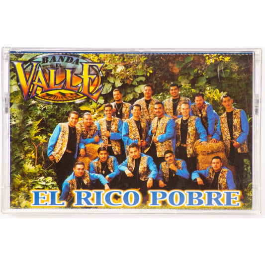 Cassette Original De Banda El Valle El Rico Pobre