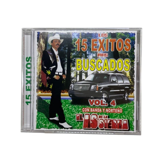 Disco El As De La Sierra Los 15 Exitos Mas Buscados Vol 4