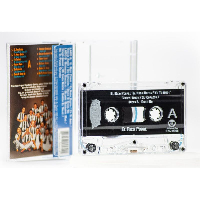 Cassette Original De Banda El Valle El Rico Pobre