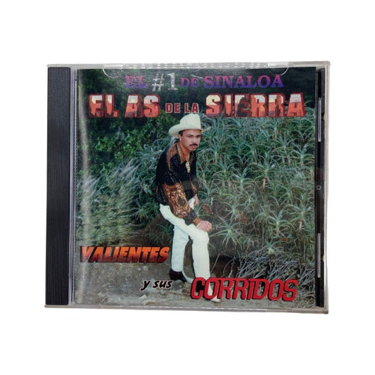 Disco De El As De La Sierra Valientes Y Sus Corridos