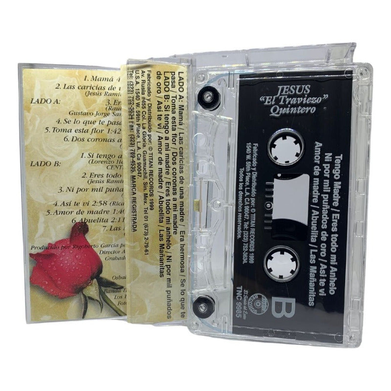 Cassette De Jesus El Traviezo Quintero Eres Hermosa Mama