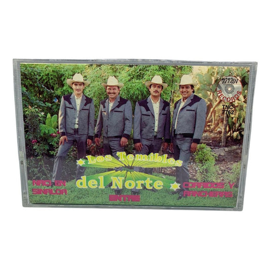 Cassette Original De Los Temibles Del Norte Naci En Sinaloa