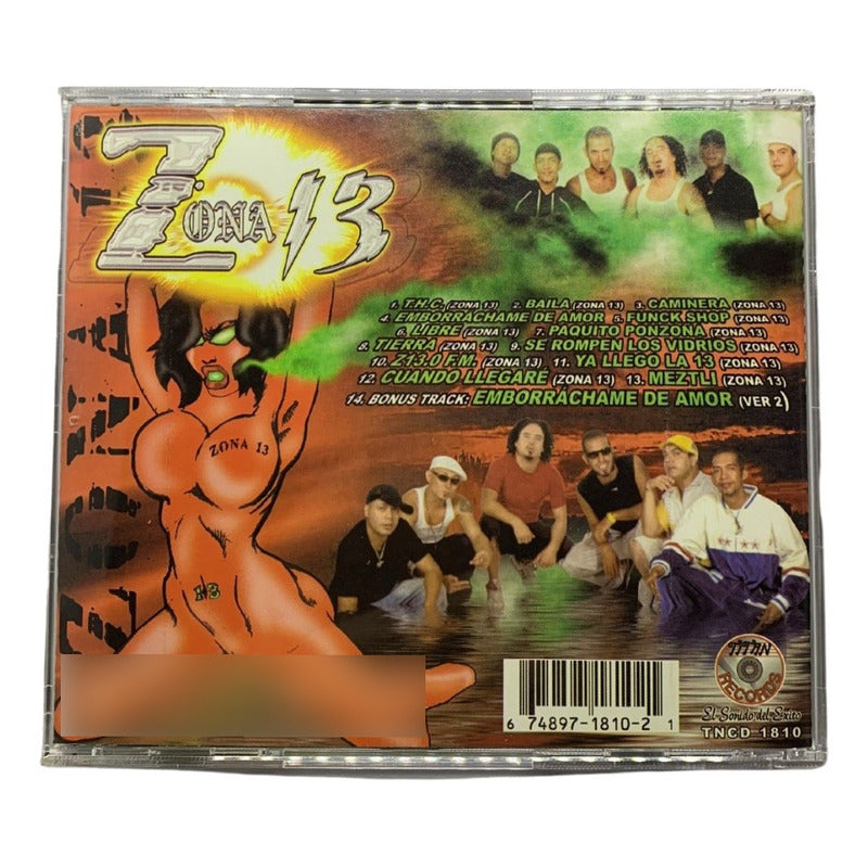 Disco Original De Zona 13 Zone Out