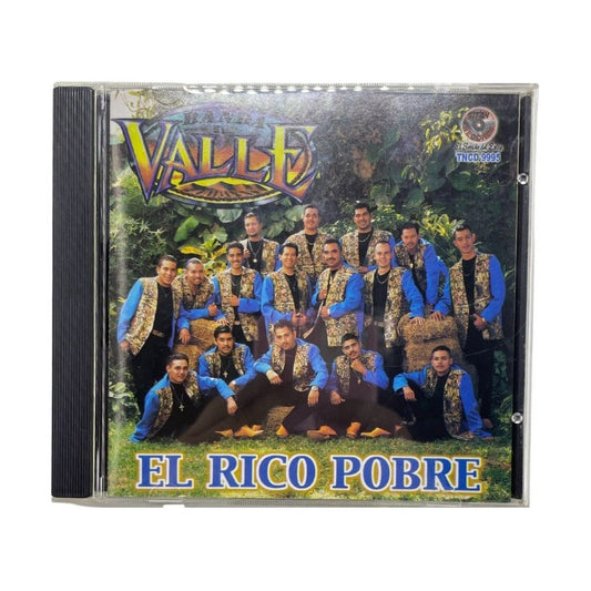 Disco Original De Banda El Valle El Rico Pobre