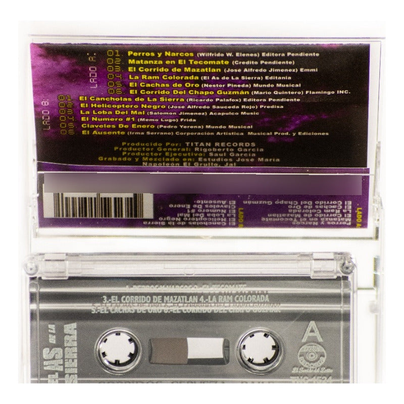 Cassette Original De El As De La Sierra Corridos Y Cervezas