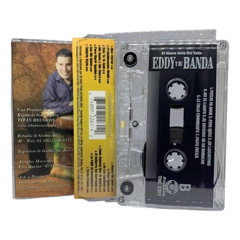 Cassette Original De Eddy Y Su Banda Vuelve Mi Amor