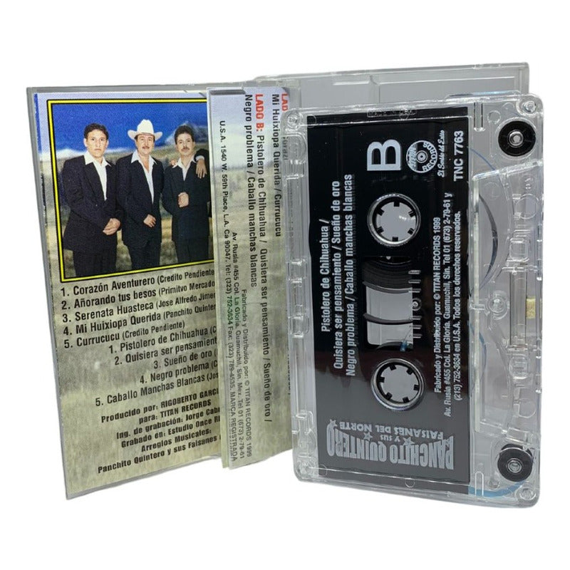 Cassette Original De Panchito Quintero Mi Huixiopa Querida