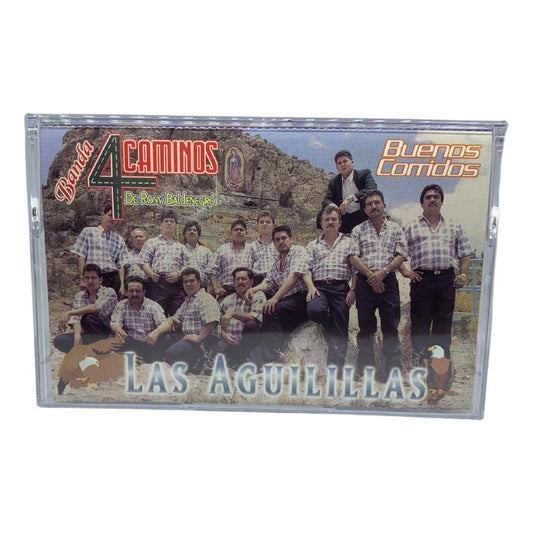 Cassette De Banda 4 Caminos Buenos Corridos Las Aguilillas