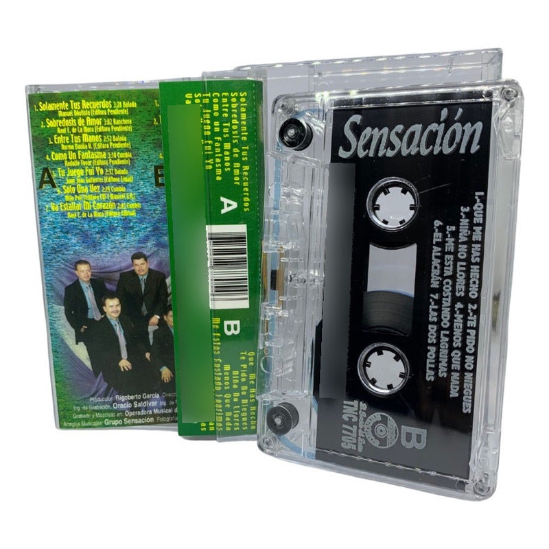 Cassette Original De Sensacion Solamente Tus Recuerdos