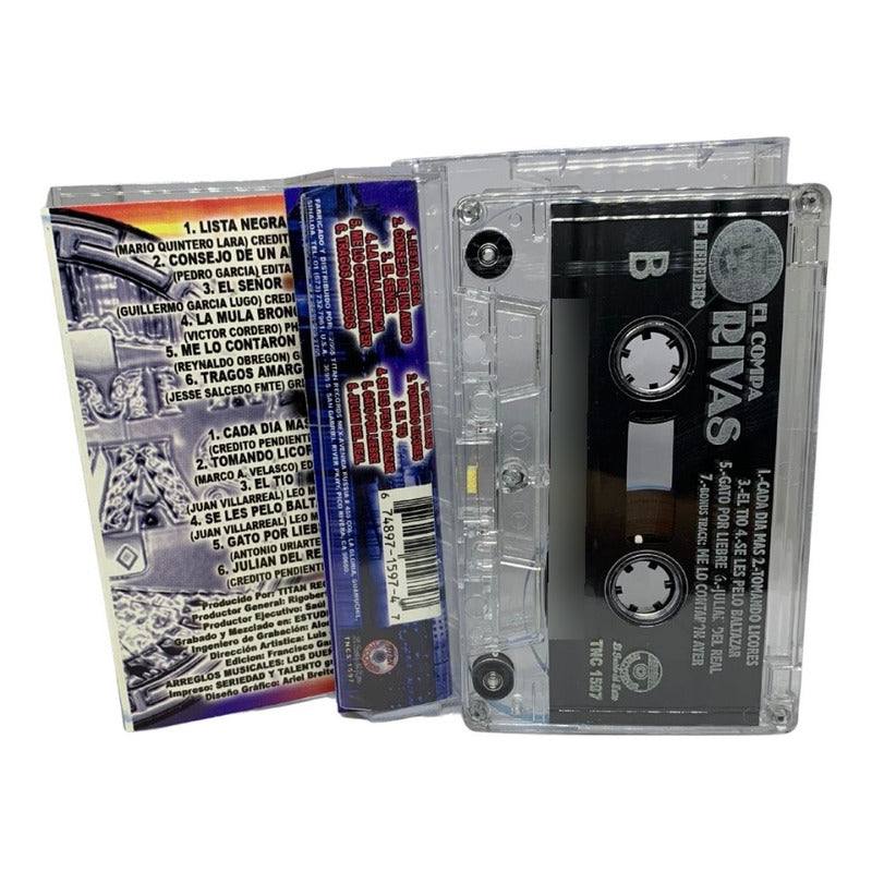 Cassette Original De El Compa Rivas Lista Negra