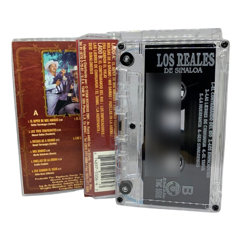 Cassette De Los Reales De Sinaloa El Biper De Mis Amigos