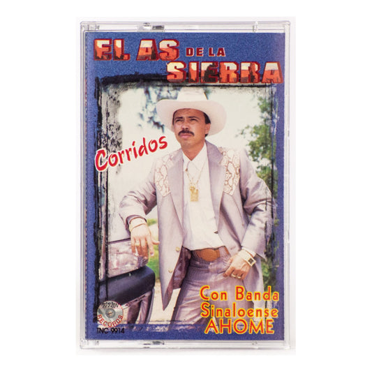 Cassette Original De El As De La Sierra Con Banda Sinaloense