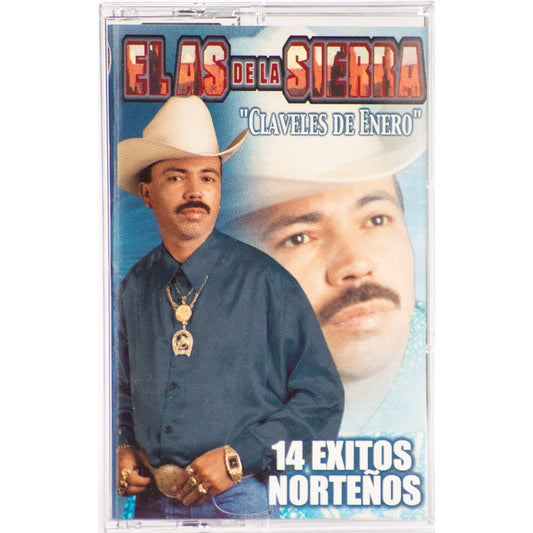Cassette Original De El As De La Sierra Claveles De Enero