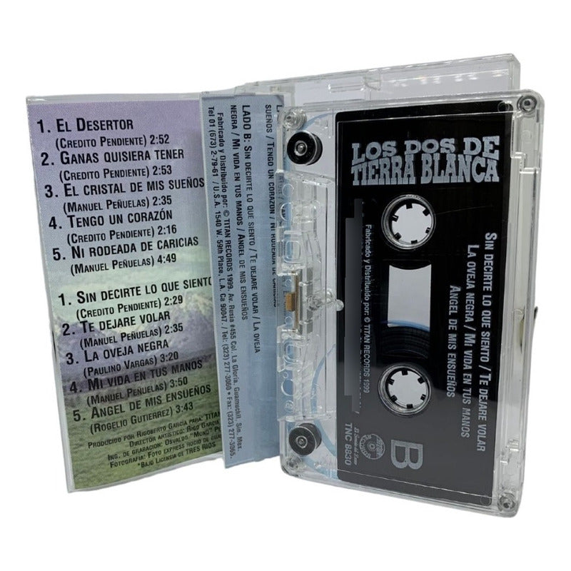 Cassette Original De Los Dos De Tierra Blanca El Desertor