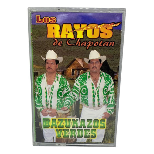 Cassette Original De Los Rayos De Chapotan Bazukazos Verdes