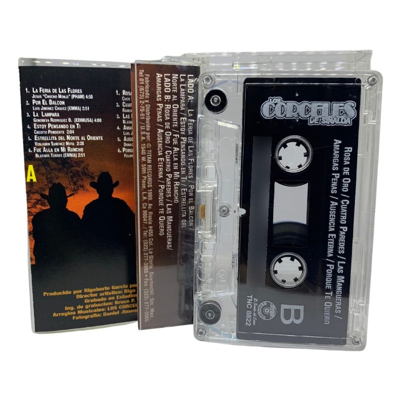 Cassette Original De Los Corceles De Sinaloa Por El Balcon