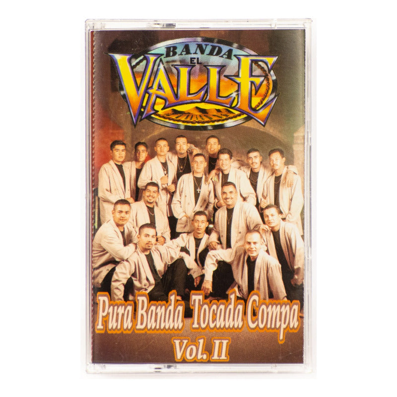 Cassette Original De Banda El Valle Banda Tocada Compa V. 2