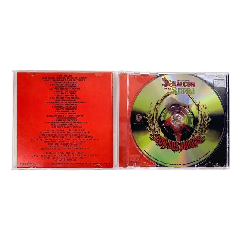 Disco De El Halcón De La Sierra Con Sus Amigos Vol 14